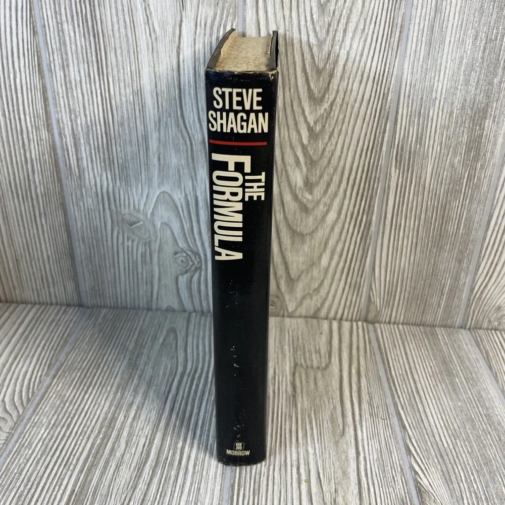 The Formula Steve Shagan 1979 Hardcover Book Club Edition Thriller Novel Morrow
